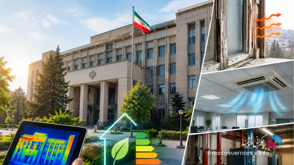 ساختمان دولتی انرژی - ساختمان‌های دولتی باید پیشگام بهینه‌سازی مصرف انرژی شوند - حکمرانی هوشمند رئیس اندیشکده حکمرانی هوشمند با اشاره به سهم قابل توجه ساختمان‌ها در مصرف انرژی، بر ضرورت اصلاح الگوی مصرف در ساختمان‌های دولتی تأکید کرد و گفت: ساختمان‌های دولتی می‌توانند به یکی از مهمترین نقاط آغاز برنامه‌های بهینه‌سازی مصرف انرژی تبدیل شوند؛ چراکه اصلاح تجهیزات، پوسته ساختمان و شیوه بهره‌برداری از این بناها علاوه بر کاهش هزینه‌ها، می‌تواند الگوی مناسبی برای سایر بخش‌ها ایجاد کند.